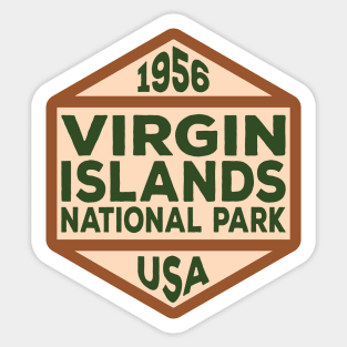 Virgin Islands National Park badge Sticker